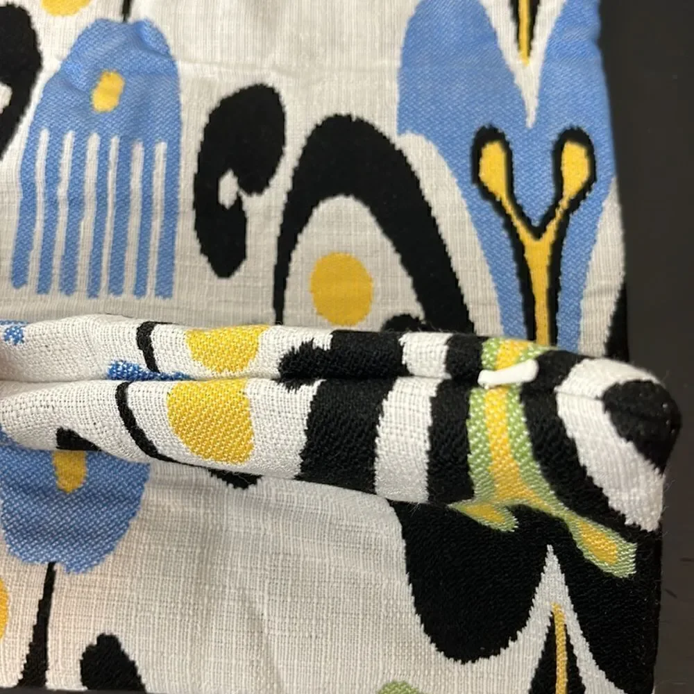 Williams Sonoma Outdoor Sunbrella Sofia Ikat pillow cover
